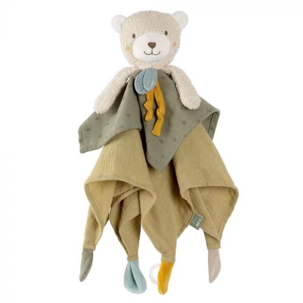 Fehn Nature Bear Comforter, made with Bio Cotton