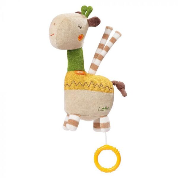 Musical Giraffe Plush Toy - Soft Cuddly with Lullaby Music & Removable Chime - Easy to Attach & Washable