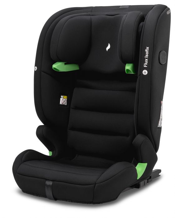 Osann Flux i-Size Isofix R129 Car Seat - Grey Melange: Advanced Safety and Comfort Features for Children - Image 17