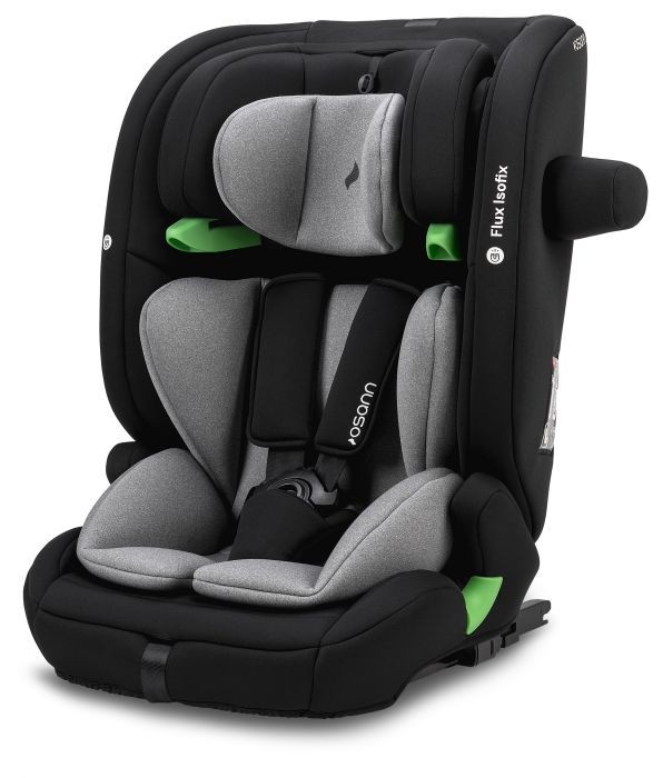 Osann Flux i-Size Isofix R129 Car Seat - Grey Melange: Advanced Safety and Comfort Features for Children - Image 3