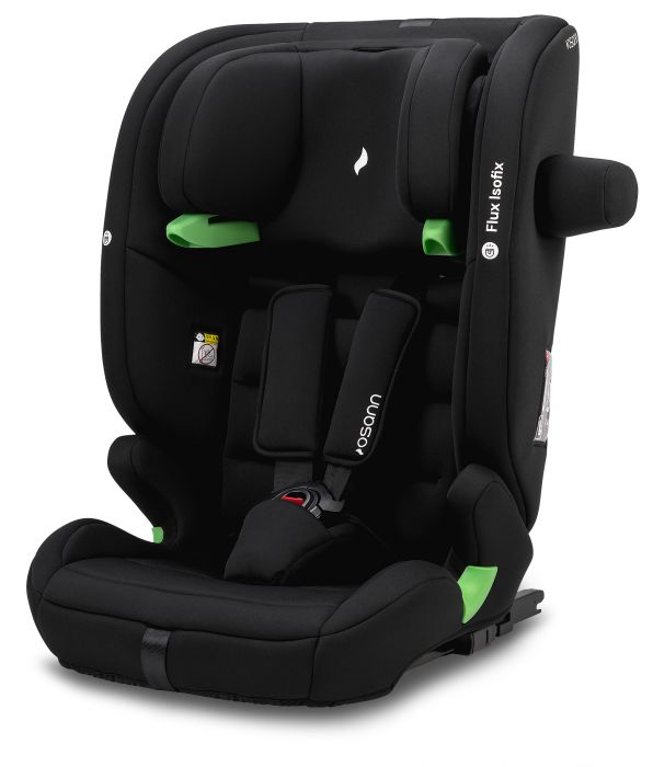 Osann Flux i-Size Isofix R129 Car Seat - Grey Melange: Advanced Safety and Comfort Features for Children - Image 14