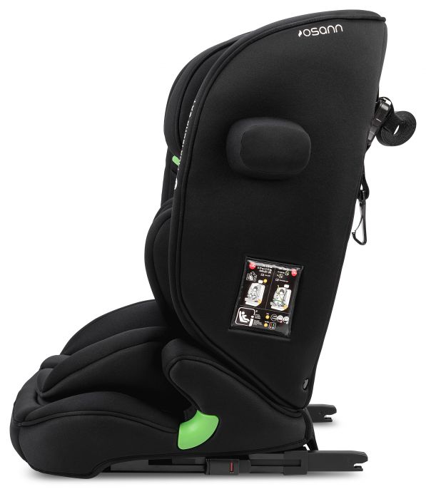 Osann Flux Isofix eXT i-Size Booster Seat - Secure Full Harness Up to 6 Years & 23 kg with NEW Sensor for Easy Installation - Image 12