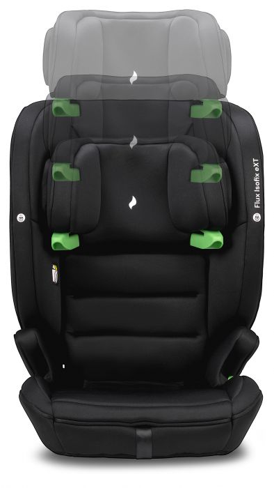 Osann Flux Isofix eXT i-Size Booster Seat - Secure Full Harness Up to 6 Years & 23 kg with NEW Sensor for Easy Installation - Image 22