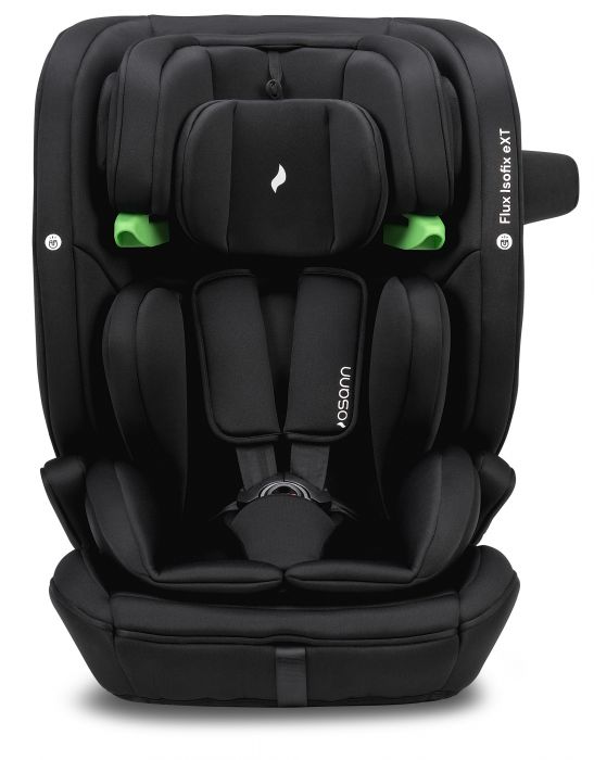 Osann Flux Isofix eXT i-Size Booster Seat - Secure Full Harness Up to 6 Years & 23 kg with NEW Sensor for Easy Installation - Image 4
