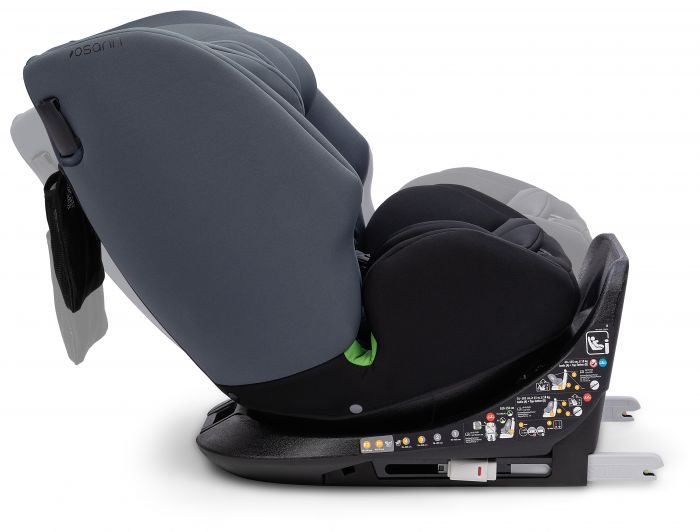 Osann One 360 i-Size Rotating Car Seat With ISOFIX, Group 0+/1/2/3 Rear & Forward Facing (Birth To 11 Years) - Nero - Image 8