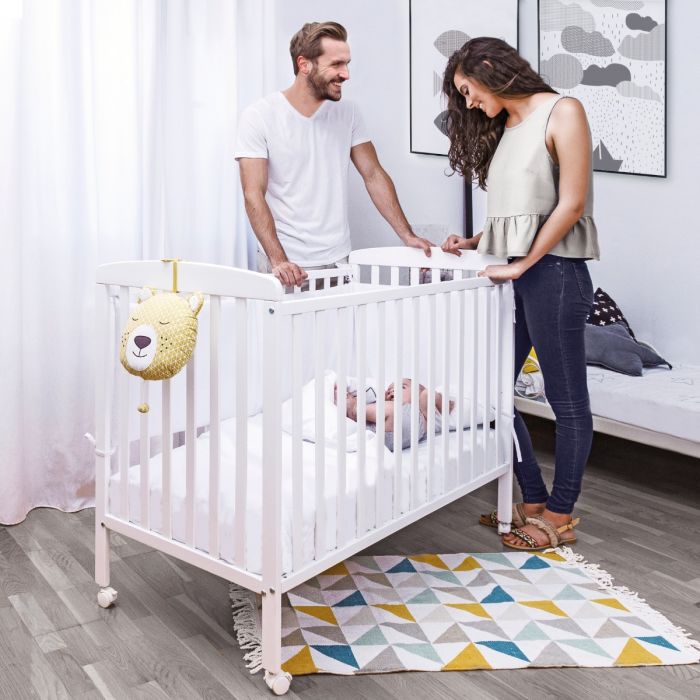 Asalvo Tara White Cot - Image 2