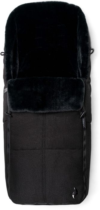 Osann Universal Footmuff with double zipper, storage compartments for dummies & a super soft lining - Black - Image 2