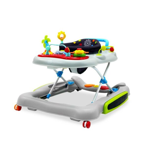 Asalvo Dandelion 3-in-1 Activity Center – Walker, Rocker & Ride-On (6 months to 12kg)