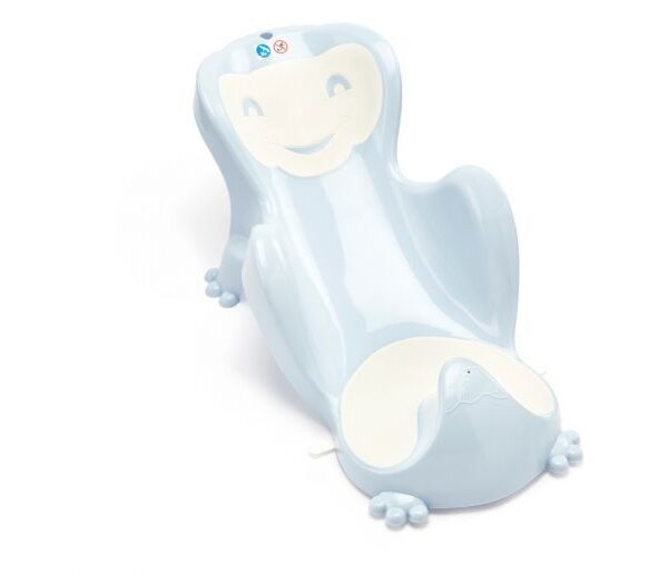 Thermobaby Babycocoon Anatomic Baby Bath Cradle for Safe Bathing (suitable for 0-6 Months) - Blue