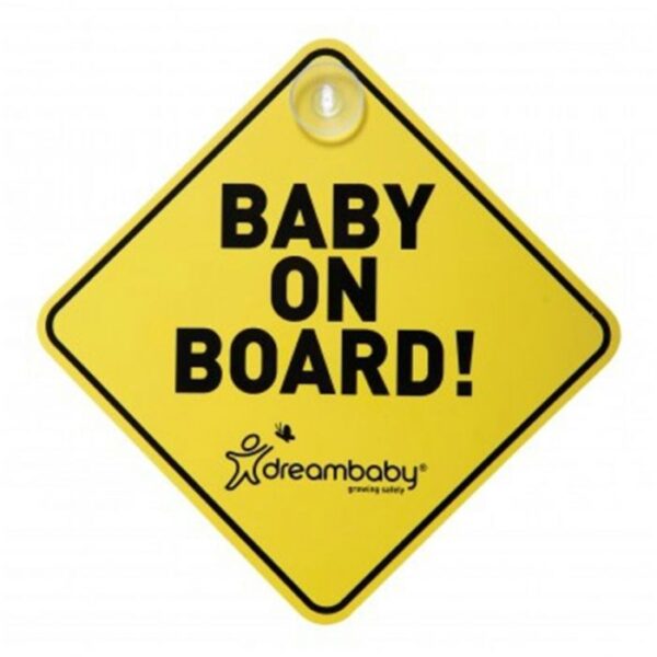 Clippasafe Baby on Board Sign