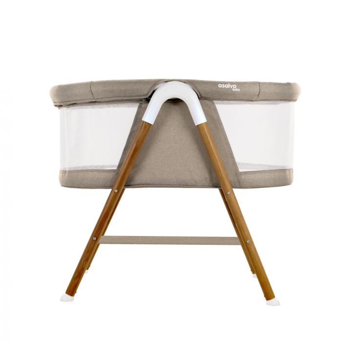 Asalvo Nidus Mini Cot / Bed-side Crib - Beige - Image 3