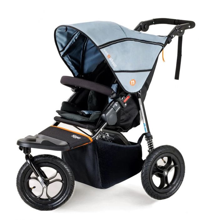 Out 'n' about V5 Single Nipper - Rocksalt Grey