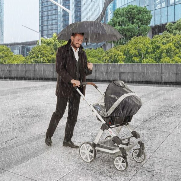 Baby Car Seat Deluxe Rain Cover & Bag