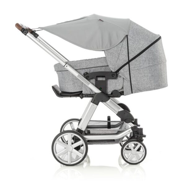 ShineSafe Premium Universal UVF50 Protection Pram Sunshade & Windbreaker - Grey