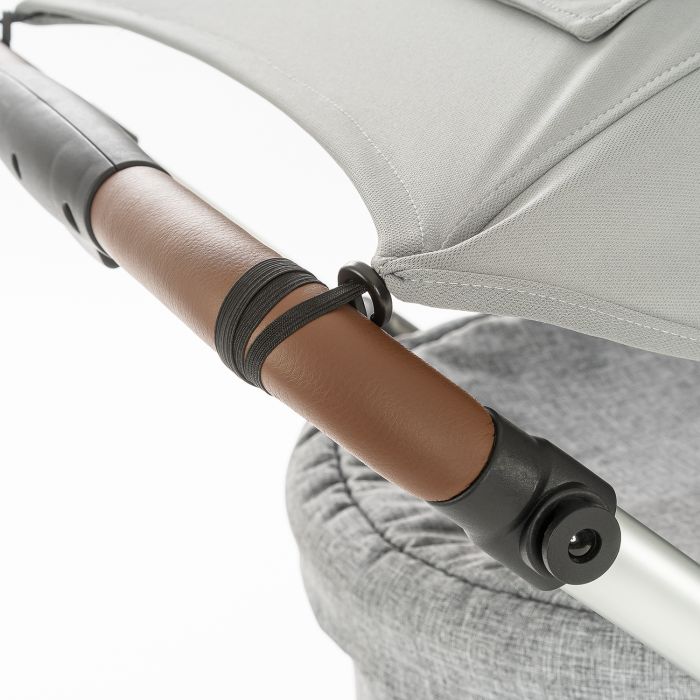 ShineSafe Premium Universal UVF50 Protection Pram Sunshade & Windbreaker - Grey - Image 5
