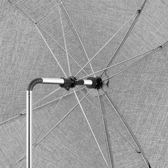 Universal Fits All Parasol with UVF50 protection - Grey - Image 4