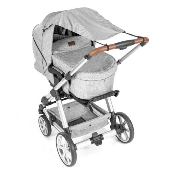 ShineSafe Universal UVF50 Protection Pram Sunshade - Grey