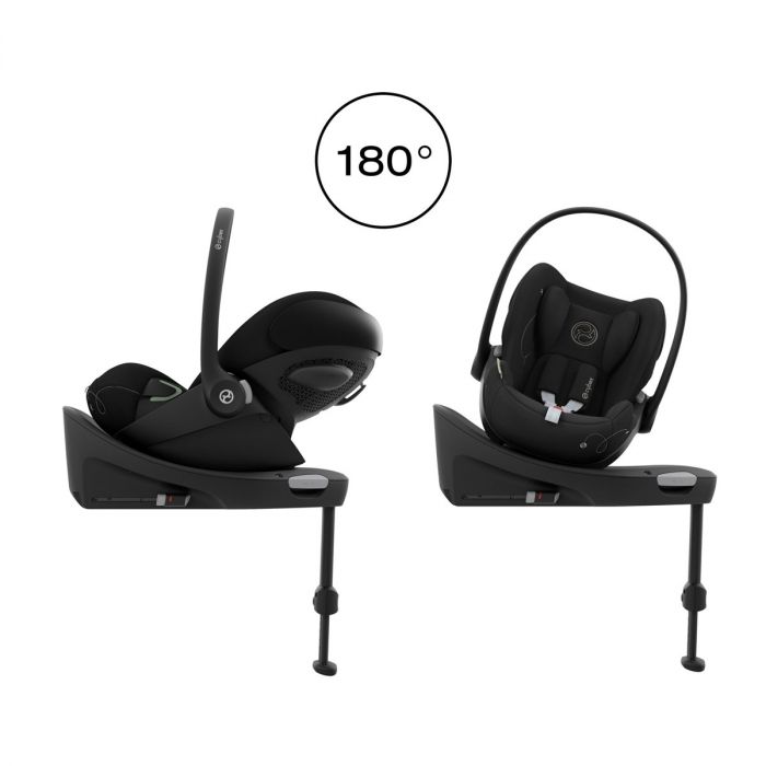 Cybex Cloud G i-Size Carrytot in Magic black & Isofix base - Image 11