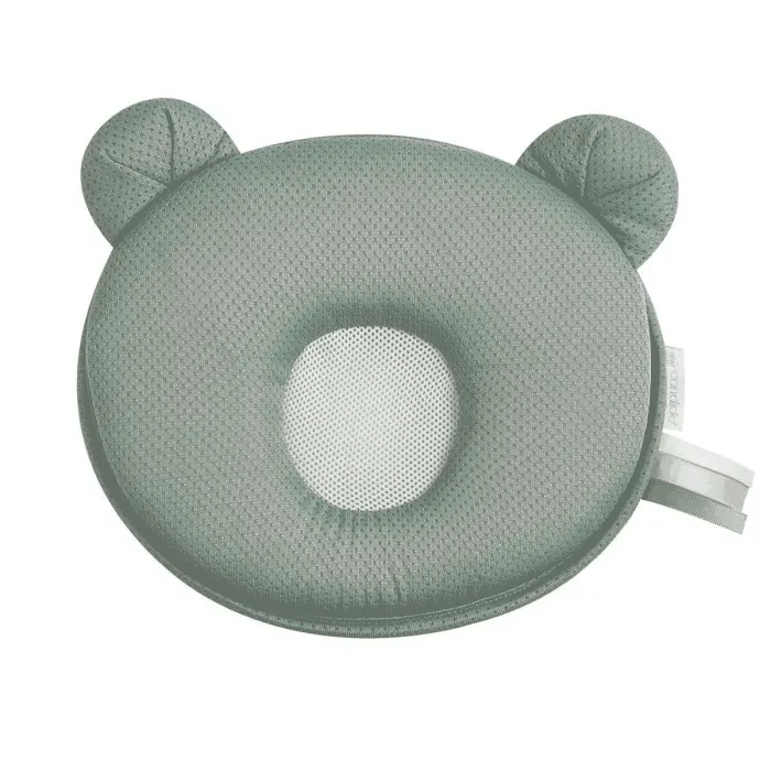 Candide Petit Panda AIR+ Breathable Baby Pillow, prevents flathead & overheating - Kaki Green