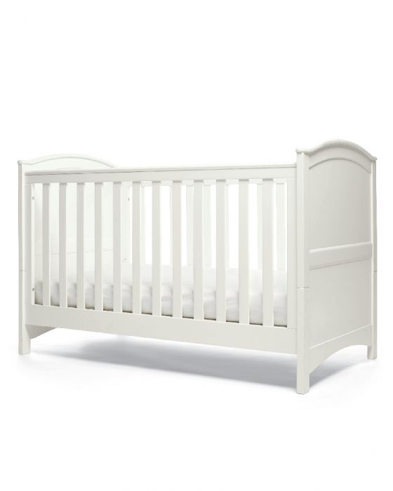 Mamas & Papas Flyn 2 Piece White Cotbed Set with Dresser Changer - Image 6