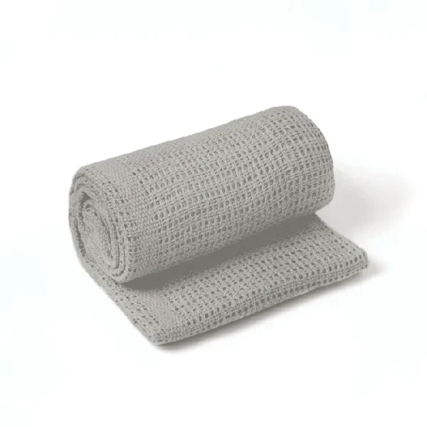 Soft Cotton Cellular Cot Blanket - Grey