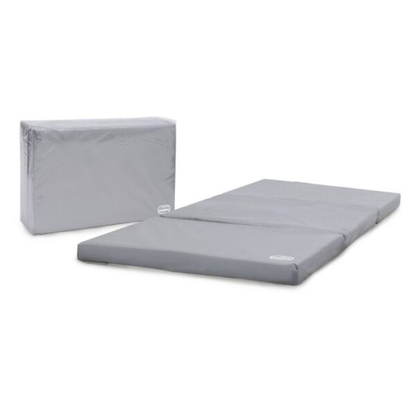 Asalvo Grey Foldable Travel Cot Mattress