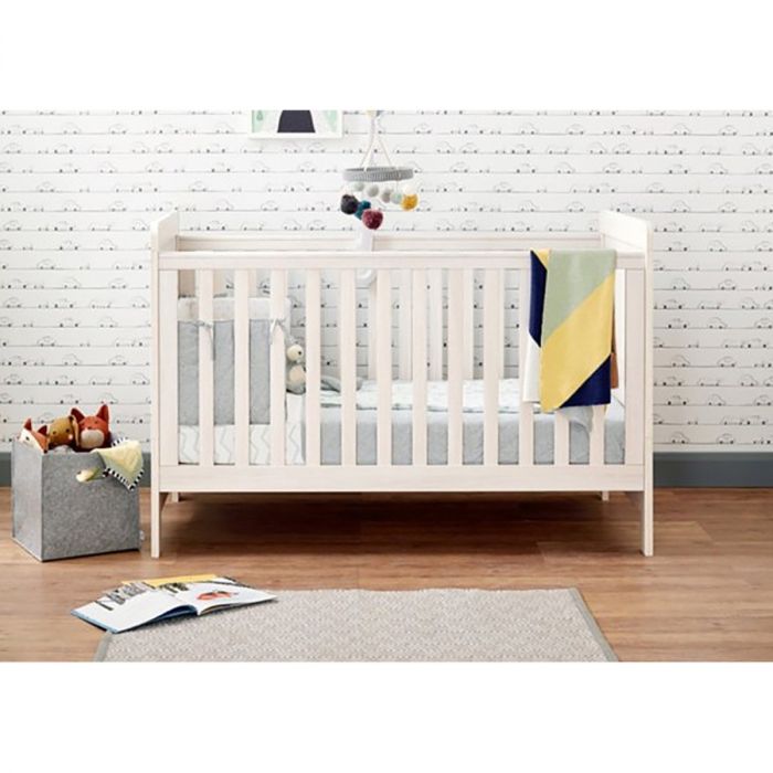 Mamas & Papas Atlas Cotbed - Nimbus White - Image 2