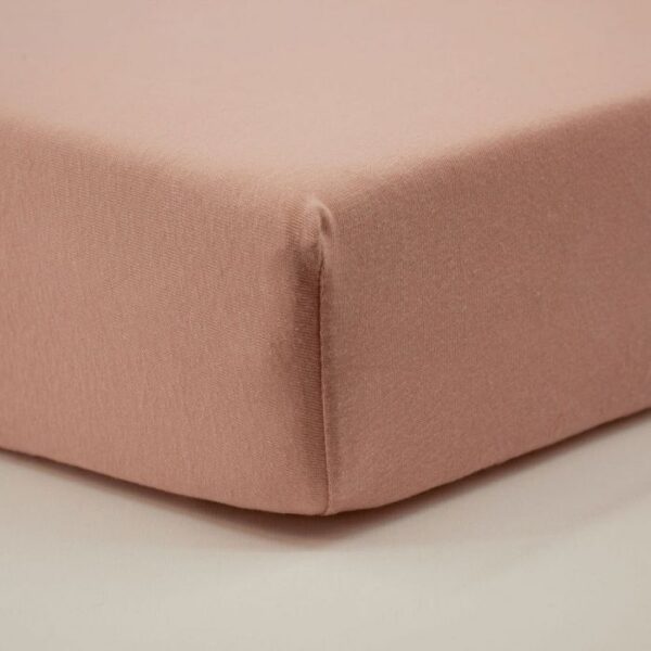 Babycalin 40x80 cm Baby Fitted Sheet – 100% Cotton – Fits Prams, Co-Sleepers & Moses Baskets – Pink