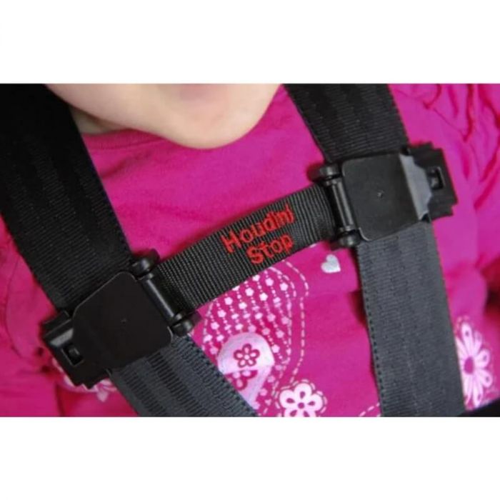 Houdini Stop Chest Strap Twin Pack - Prevents Children Escaping from Car Seat or Buggy Harness - Image 2