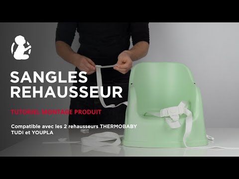 Thermobaby Tudi Booster Chair, Light compact Feeding Booster Seat! - Grey - Image 5