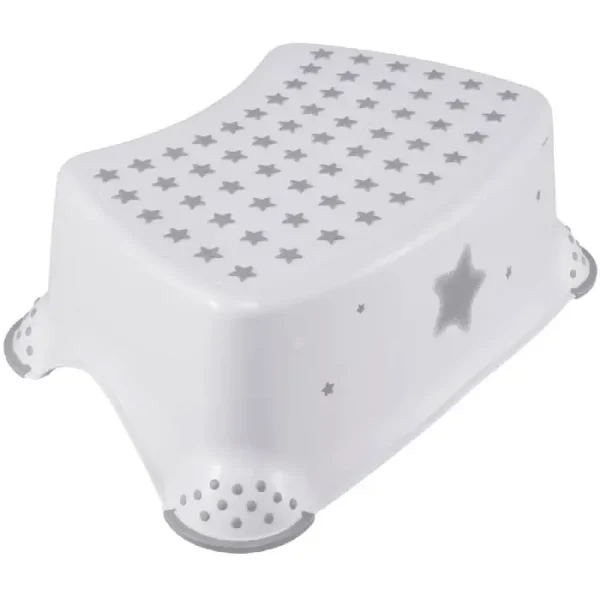 Keeper Single Step Stool White