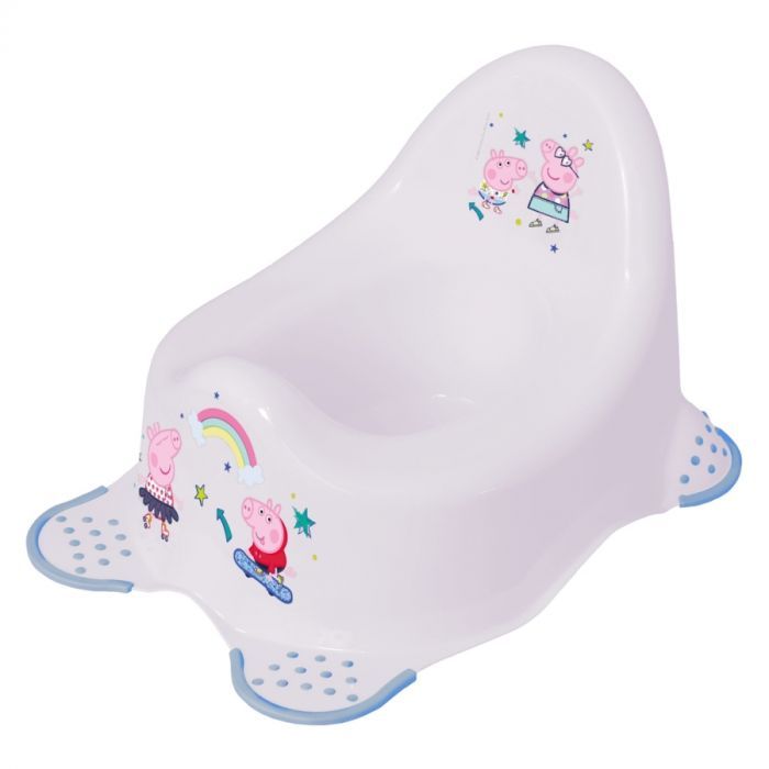 Keeper Peppa Pig Toilet Training Bundle – Potty, Toilet Trainer & Non-Slip Step Stool - Image 4