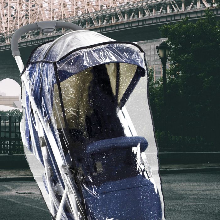 Asalvo Universal Pushchair Rain Cover – Waterproof & Windproof Protection - Image 8