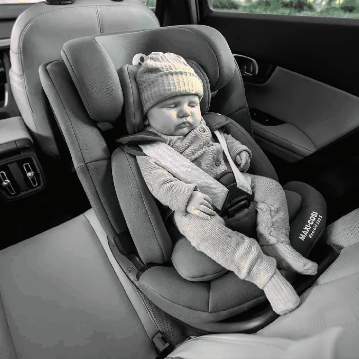 Maxi-Cosi Emerald 360 S i-Size Car Seat - Tonal Graphite - Image 5