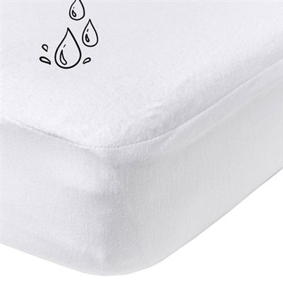 Little Bubz Waterproof Mattress Protector - Travel Cot
