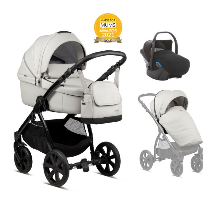 Noordi FJORDI 3 IN 1 Travel System - Leather Finish Cloud - Image 8