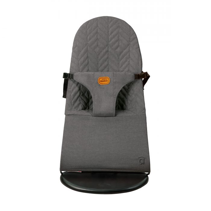 Asalvo Paradise Foldable Baby Bouncer - Grey - Image 4