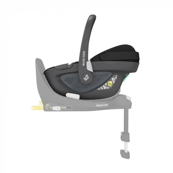 Maxi-Cosi 360 Rotating Baby Car Seat Group 0+, ISOFIX, i-Size, (0-12 months / 0-13 kg, / 45-75 cm) - Essential Black - Image 6