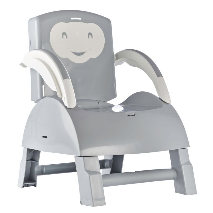 Thermobaby 2 in 1 Baby Booster Feeding Chair - Grey - Image 3